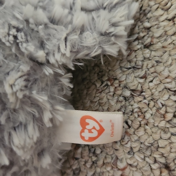 Ty Beanie Boos "Owlette" Plush Stuffed Owl - Picture 3 of 8